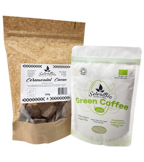 Cacao Ceremonial  + Café Verde