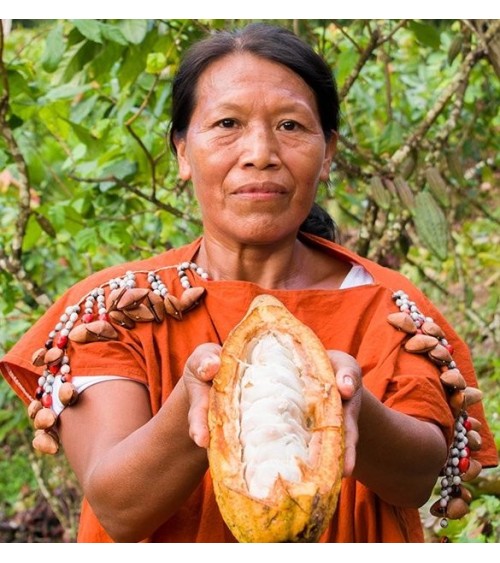 Organic Ceremonial Cacao, 500g From The Ashaninka, Matsigenga and Farmers Located in The Central Rainforest of Peru.