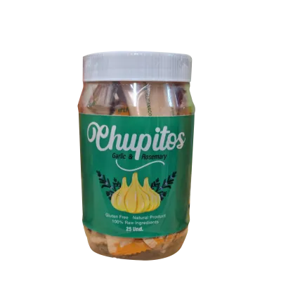 Chupitos Natural Cane Honey with Garlic and Rosemary