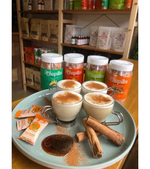 Chupitos Natural Cane Honey with Ginger and Turmeric