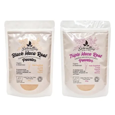 Raíz de Maca Negra + Triple Maca