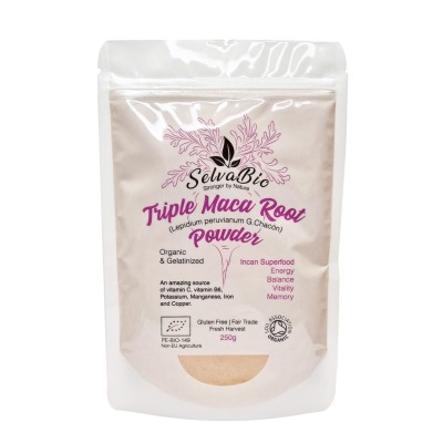 Raíz de Maca Negra + Triple Maca