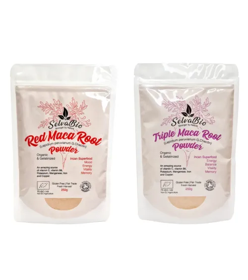 Raíz de Maca Roja + Triple Maca