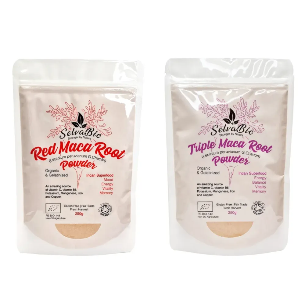 Raíz de Maca Roja + Triple Maca