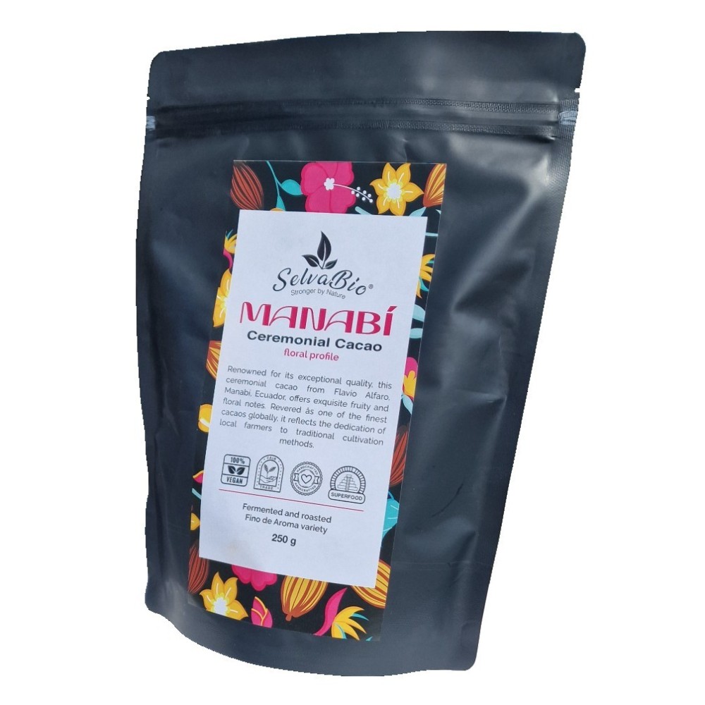 Semveta Ceremonial Cacao 500g - Peruvian Cacao - Raw & Unsweetened Ceremonial Cacao Liquor - Ritual Cacao - Ceremonial Grade Cacao Paste From Peru