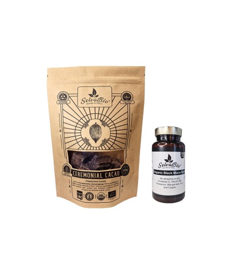 Cacao Ceremonial + Raíz de Maca Negra