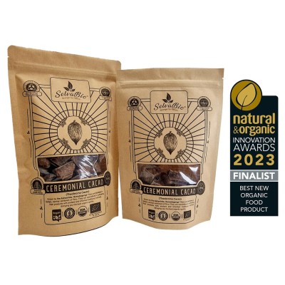 Organic Ceremonial Cacao, 500g From The Ashaninka, Matsigenga and Farmers Located in The Central Rainforest of Peru.