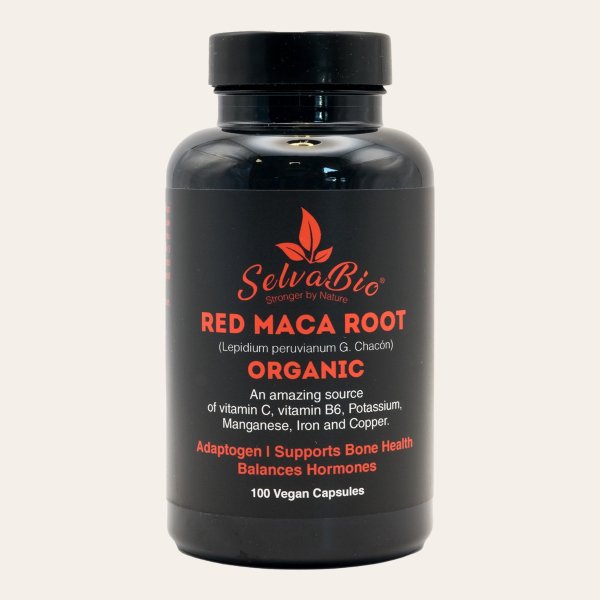 Red Maca Capsules 500mg