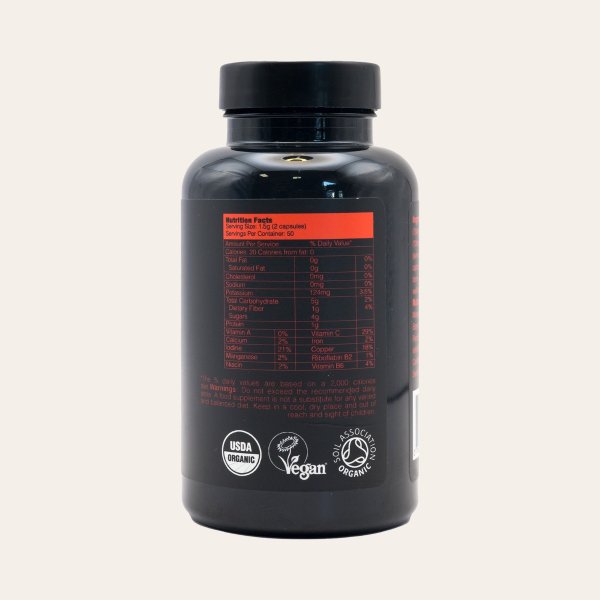 Organic Gelatinized Red Maca Root Capsules - Vegan 2