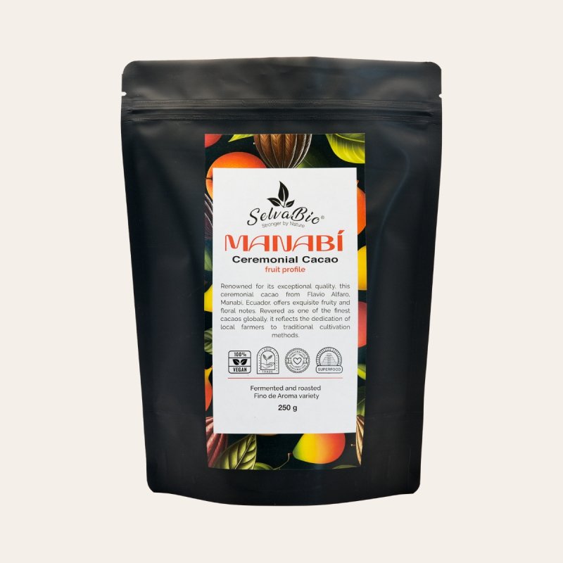 Cacao Ceremonial Ecuatoriano de Manabí Perfil Frutal
