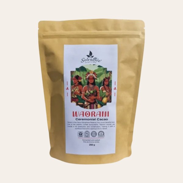 Ecuadorian Waorani Women's Ceremonial Grade Premium Cacao 2