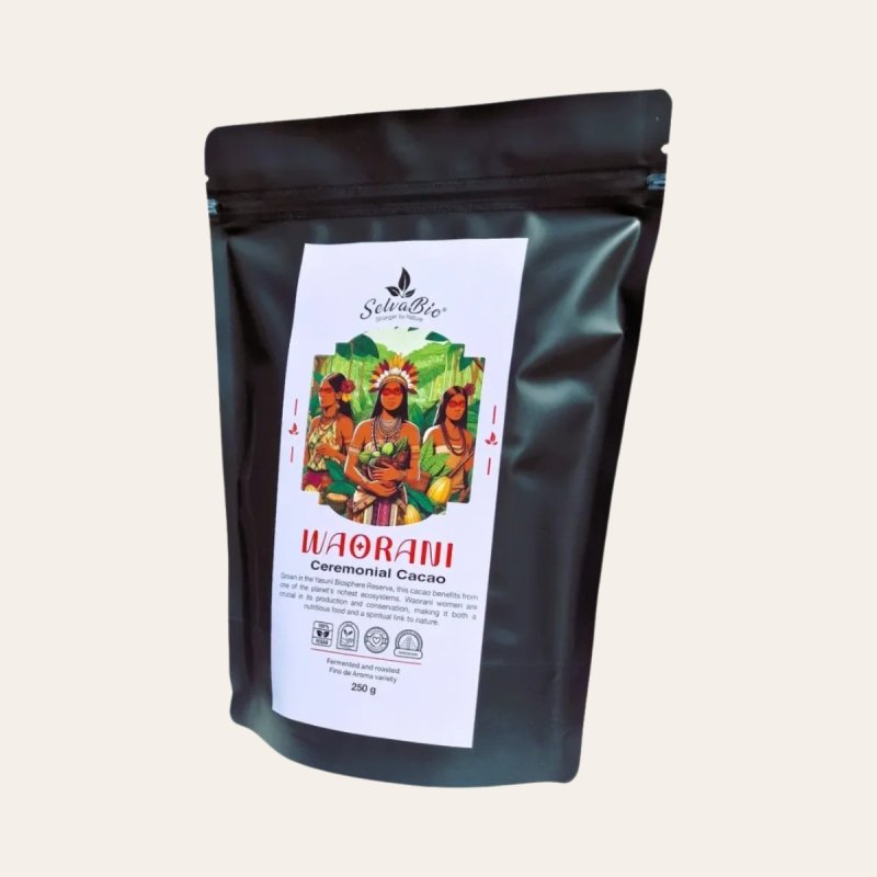 Cacao Ceremonial Premium de las Mujeres Waorani del Ecuador