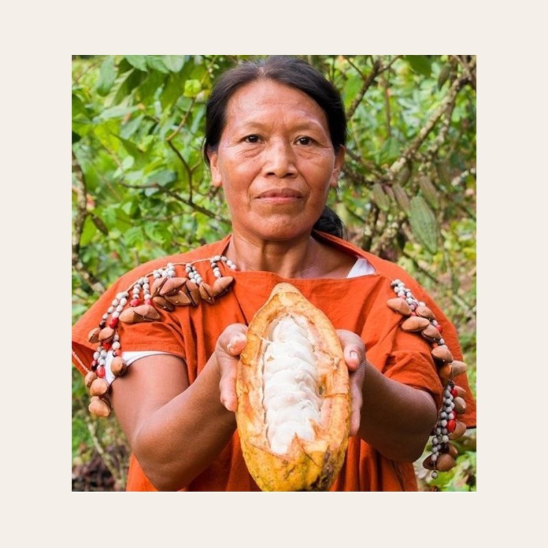 Cacao Ceremonial Orgánico, 500g, de la Tribu Ashaninka en Perú