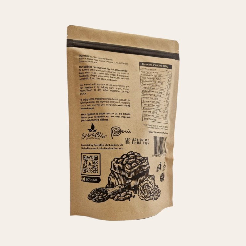 Ashaninka Ceremonial Cacao 500g