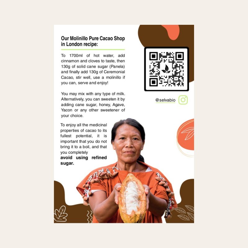 Ashaninka Ceremonial Cacao 500g