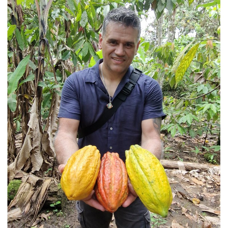 Organic Cacao Butter - From Farmers and Ashaninka & Nomatsigenga Tribes in Peru - 1Kg Block