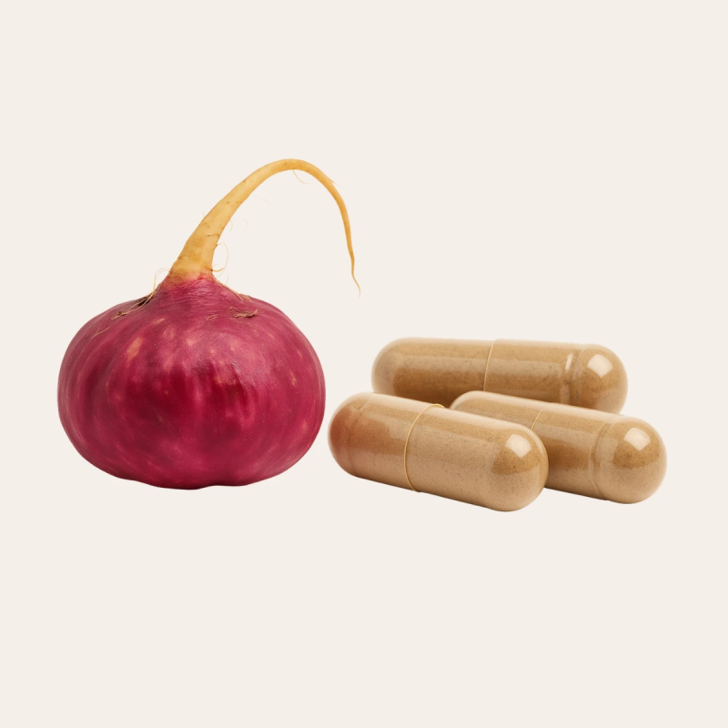 Organic Red Maca Root Capsules - Vegan - 500mg