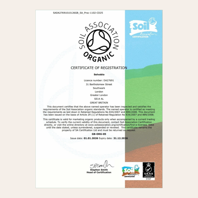 Organic Cacao Powder - Low Cadmium - Single Origin - From Peru - 250g