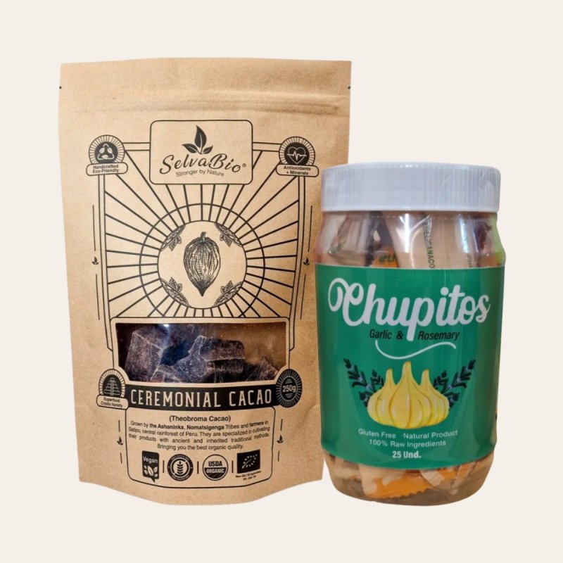 Ceremonial Cacao 250g + Colombian Chai
