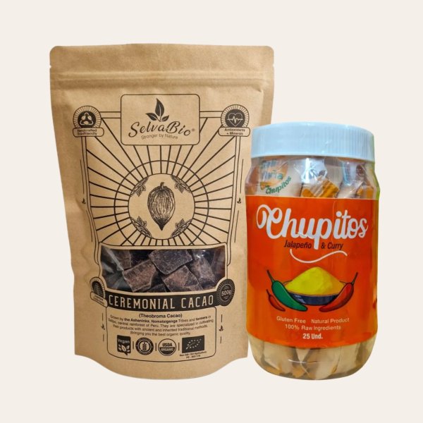 Ceremonial Cacao 500g + Colombian Chai