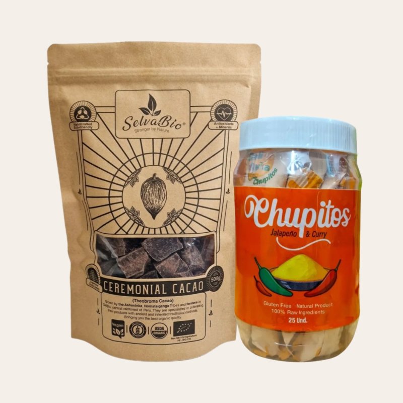Ceremonial Cacao 500g + Colombian Chai