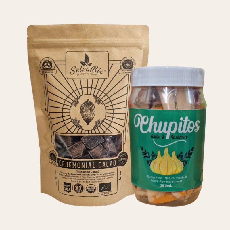 Ceremonial Cacao 500g + Colombian Chai