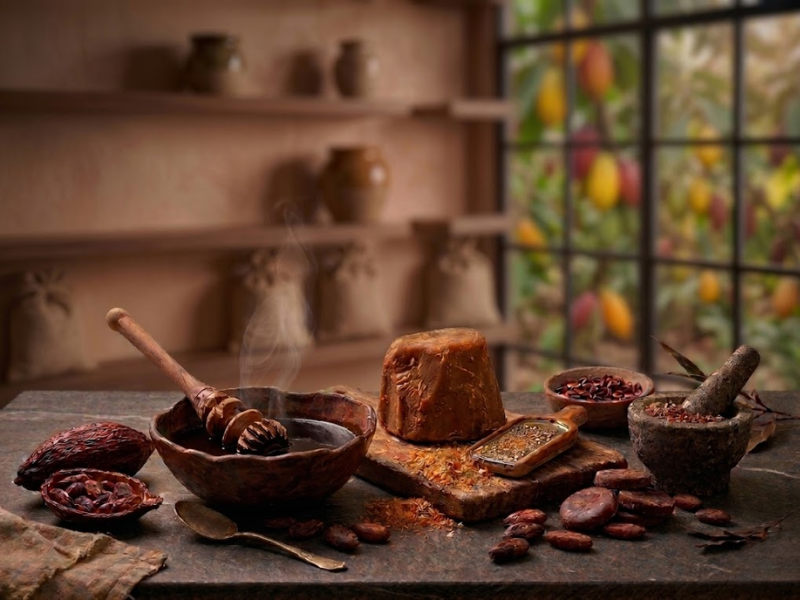 Cacao with Panela