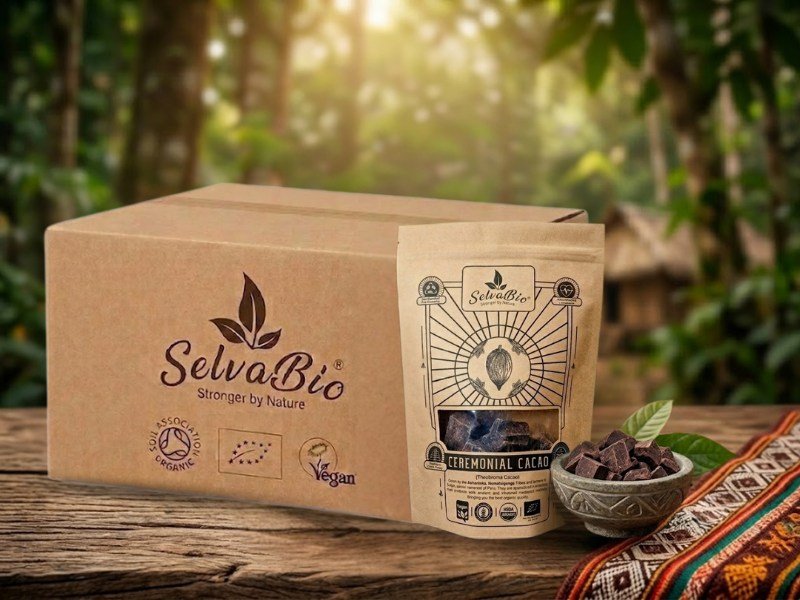 SelvaBio Organic Cacao Paste Chunks 250g