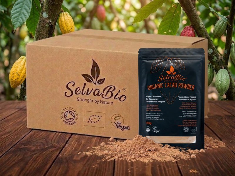 SelvaBio Organic Cacao Powder 500g