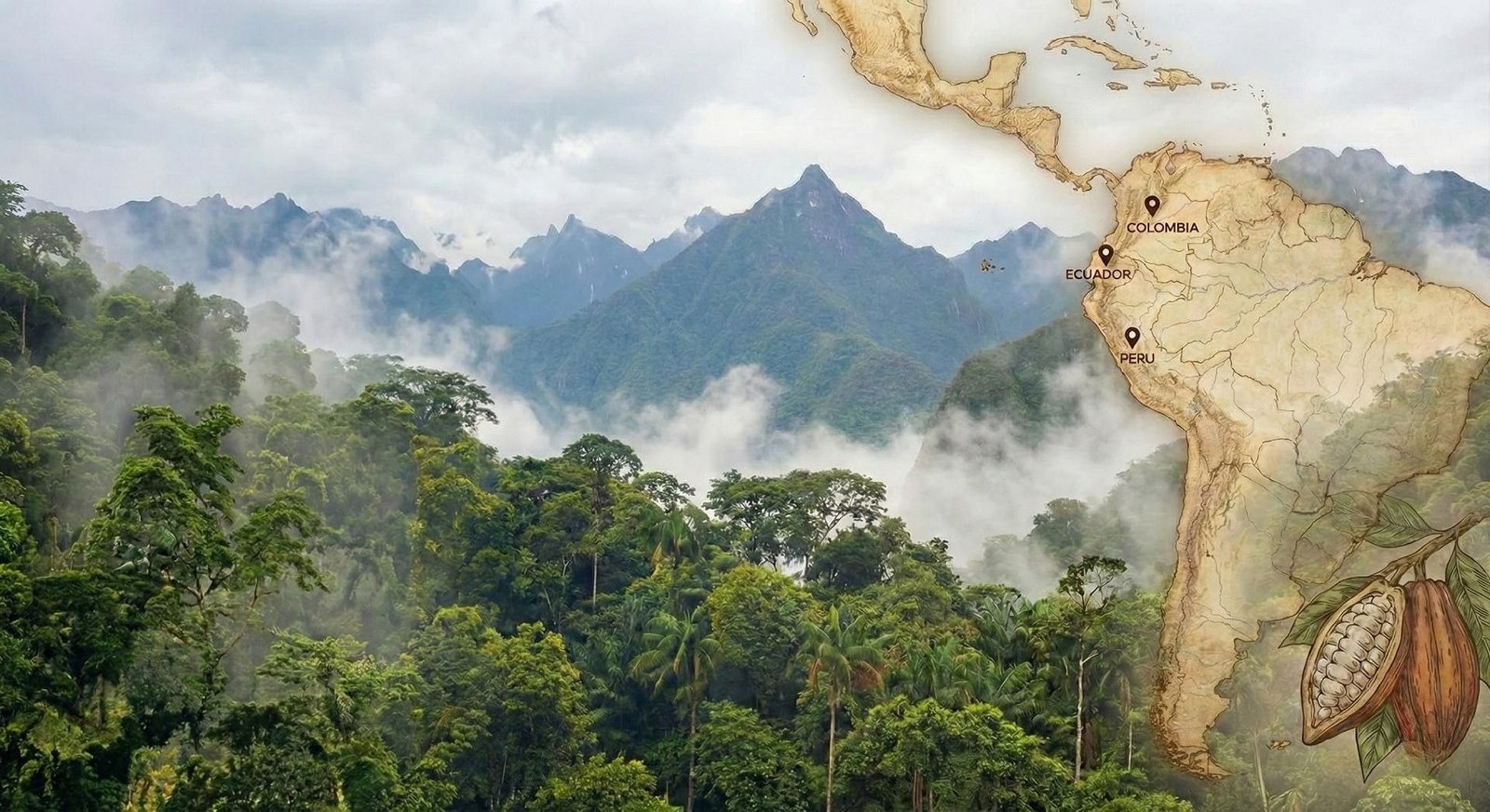 Origins Map and Landscape